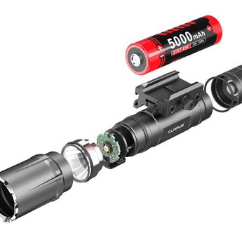 Klarus GL4 USB-C Rechargeable LED Weapon Light - Luminus SST-70 - 3300 Lumens - Includes 1 x 21700