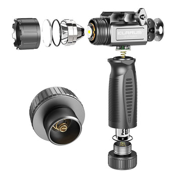 Klarus GL5 LED Weapon Light - CREE XP-L2 HD V6 - 1200 Lumens - Includes 2 x CR123A