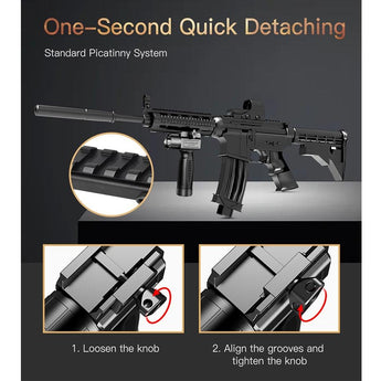 Klarus GL5 LED Weapon Light - CREE XP-L2 HD V6 - 1200 Lumens - Includes 2 x CR123A