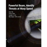 Klarus GL6 USB-C rechargeable Rail Mounted LED Weapon Light - 1600 Lumens - 520nm Green laser - Includes 1 x 18650