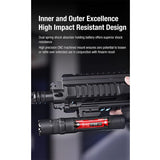 Klarus GL6 USB-C rechargeable Rail Mounted LED Weapon Light - 1600 Lumens - 520nm Green laser - Includes 1 x 18650