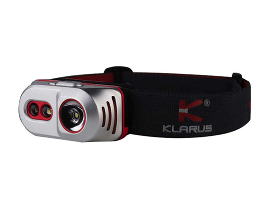 Klarus H1A Titanium LED Headlamp - CREE XP-L V3 - 550 Lumens - Black - Uses 1 x 14500 or 1 x AA