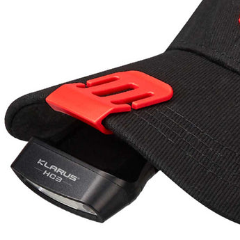 Klarus HC3 Visor Clip Motion-Sensing Rechargeable Headlamp - 100 Lumens - Includes Built-in 500mAh Li-ion Battery pack