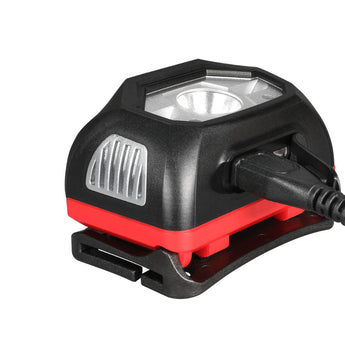 Klarus HM1 Smart-Sensing Rechargeable LED Headlamp - CREE XPG-3 - 440 Lumens - Uses Built-In 1800mAh Li-ion Battery Pack - Red, Blue, or Grey