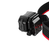 Klarus HM3 Super Lightweight Rechargeable LED Headlamp - 670 Lumens - Uses Built-in 200mAh Li-ion Battery Pack - Black or Red