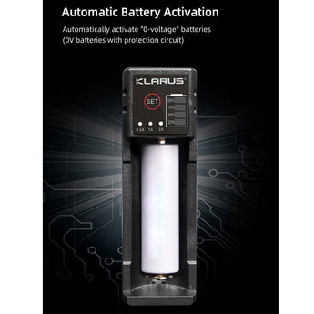 Klarus K1 Pro Single Bay Smart Battery Charger