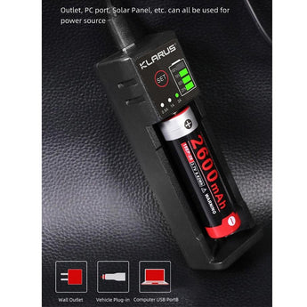Klarus K1 Pro Single Bay Smart Battery Charger