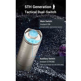 Klarus K10 Fast-Access Flashlight - 1200 Lumens - Includes 1 x USB-Rechargeable 16340 - Multiple Limited Editions