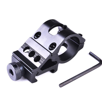 Klarus Metal Offset Picatinny Gun Mount-3 - Fits XT10, XT11, XT20 & XT30 Model Flashlights (MGM-3)