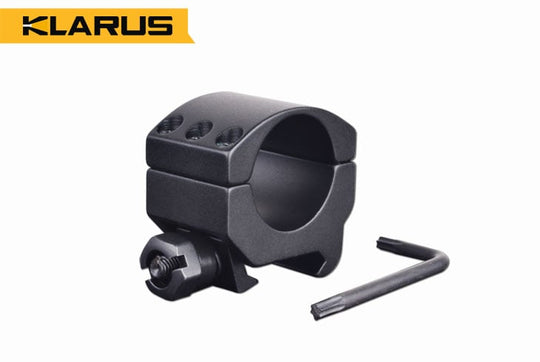 Klarus Metal Picatinny Gun Mount-3 - Fits XT10, XT11, XT20 & XT30 Model Flashlights (MGM-4)