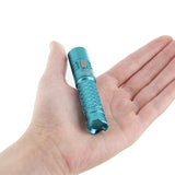 Klarus Mi7 Mini-Might EDC Flashlight - CREE XP-L HI V3 LED - 700 Lumens - Uses 1 x AA (Included) or 1 x 14500 - Blue