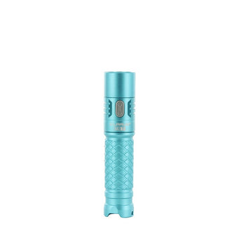 Klarus Mi7 Mini-Might EDC Flashlight - CREE XP-L HI V3 LED - 700 Lumens - Uses 1 x AA (Included) or 1 x 14500 - Blue