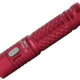 Klarus Mi7 Mini-Might EDC Flashlight - CREE XP-L HI V3 LED - 700 Lumens - Uses 1 x AA (Included) or 1 x 14500 - Red
