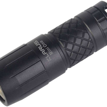 Klarus Mini One Micro-USB Rechargeable LED Key-Chain Flashlight - CREE XP-G3 - 130 Lumens - Includes 1 x 10180 - Black