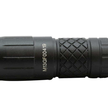 Klarus Mini One Micro-USB Rechargeable LED Key-Chain Flashlight - CREE XP-G3 - 130 Lumens - Includes 1 x 10180 - Black