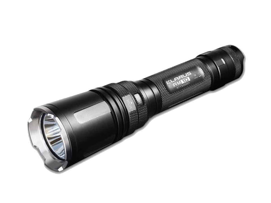 Klarus RM10 USB Rechargeable Tactical Flashlight - CREE XM-L2 U2 LED - 1050 Lumens - Includes 1 x 18650