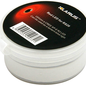 Klarus Side LED's for RS20 Flashlight - Available in Red or Blue