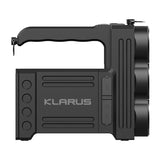 Klarus RS80GT Rechargeable LED Searchlight - 3 x CREE XHP70.2 P2 - 10000 Lumens - Includes Li-ion Battery Pack