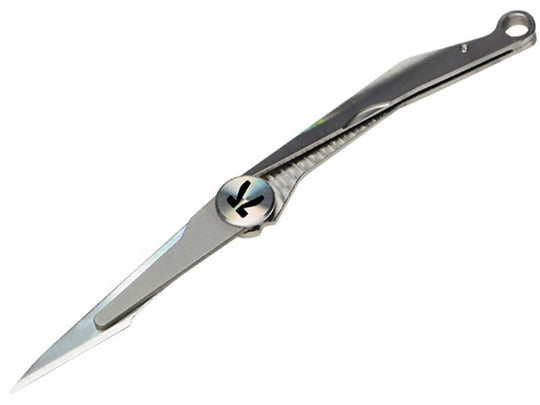 Klarus S1 Ti-Scal Folding Scalpel - 1.75-inch Straight Edge, Scalpel - Medical-Grade Titanium