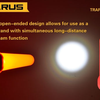 Klarus Traffic Wand - Silicone - 1.30" x 6.18" - Fits RS11, XT10, XT11, XT12 and ST11 Model Flashlights