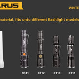Klarus White Diffuser - Silicone - Fits RS11, XT10, XT11, XT12 and ST11 Model Flashlights
