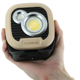 Klarus WL3 USB-C Rechargeable LED Lantern - 1500 Lumens - Uses Built-in 3.7V 13500mAh Li-ion Battery Pack -Power Bank Function - Olive Green or Desert Tan