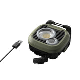 Klarus WL3 USB-C Rechargeable LED Lantern - 1500 Lumens - Uses Built-in 3.7V 13500mAh Li-ion Battery Pack -Power Bank Function - Olive Green or Desert Tan