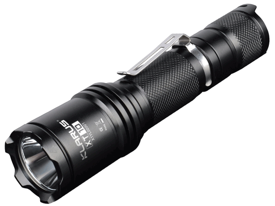 KLARUS XT10 Suit Flashlight - With CREE XM-L2 U2 LED - 1060 Lumens - Includes CH1 Charger with USB Charging Cable - Uses 1 x 18650 (Included) or 2 CR123A Batteries