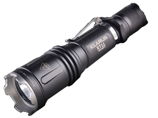 Klarus XT11 Flashlight - CREE XM-L2-U2 LED - 1060 Lumens - Uses 2 x CR123A or 1 x 18650