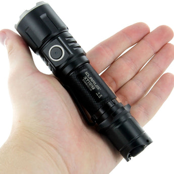 Klarus XT11GT HD Rechargeable Tactical Flashlight - CREE XHP35 HD E4 LED - 2000 Lumens - Uses 2 x CR123A or 1 x 18650 (Included)