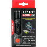 Klarus XT11GT HD Rechargeable Tactical Flashlight - Package Shot