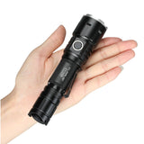 Klarus XT11GT HD Rechargeable Tactical Flashlight - CREE XHP35 HD E4 LED - 2000 Lumens - Uses 2 x CR123A or 1 x 18650 (Included)