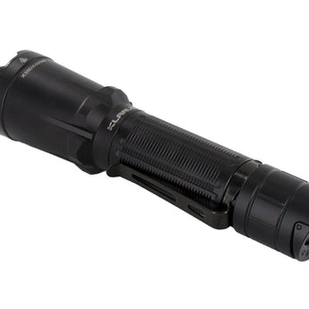Klarus XT11GT Pro V2.0 USB-C Rechargeable Tactical LED Flashlight - Luminus SST-70 - 3300 Lumens - Uses 2 x CR123A or 1 x 18650 (Included) - Black or Wolf Grey