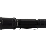 Klarus XT11GT Pro V2.0 USB-C Rechargeable Tactical LED Flashlight - Luminus SST-70 - 3300 Lumens - Uses 2 x CR123A or 1 x 18650 (Included) - Black or Wolf Grey