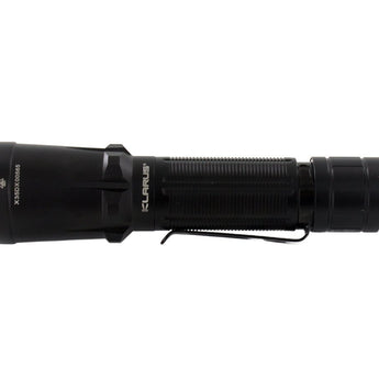 Klarus XT11GT Pro V2.0 USB-C Rechargeable Tactical LED Flashlight - Luminus SST-70 - 3300 Lumens - Uses 2 x CR123A or 1 x 18650 (Included) - Black or Wolf Grey