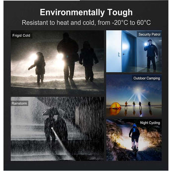 Klarus XT11GT Pro V2.0 USB-C Rechargeable Tactical LED Flashlight - Luminus SST-70 - 3300 Lumens - Uses 2 x CR123A or 1 x 18650 (Included) - Black or Wolf Grey