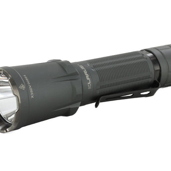 Klarus XT11GT Pro V2.0 USB-C Rechargeable Tactical LED Flashlight - Luminus SST-70 - 3300 Lumens - Uses 2 x CR123A or 1 x 18650 (Included) - Black or Wolf Grey
