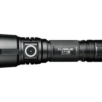 Klarus XT11X Rechargeable LED Flashlight - CREE XHP70.2 P2 - 3200 Lumens - Uses 1 x IMR 18650 (Included) or 2 x CR123A