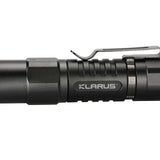 Klarus XT1A (2018) Tactical EDC Flashlight - CREE XP-L HD V6 LED - 1000 Lumens - Uses 1 x 14500 (Included) or 1 x AA