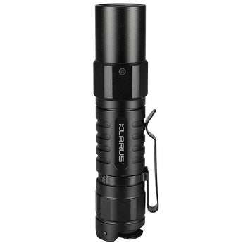 Klarus XT1A (2018) Tactical EDC Flashlight - CREE XP-L HD V6 LED - 1000 Lumens - Uses 1 x 14500 (Included) or 1 x AA