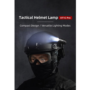 Klarus XT1C Tactical LED Flashlight - CREE XP-L HI 1D - 1000 Lumens - Includes 1 x USB-C Rechargeable 16340