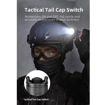 Klarus XT1C Tactical LED Flashlight - CREE XP-L HI 1D - 1000 Lumens - Includes 1 x USB-C Rechargeable 16340