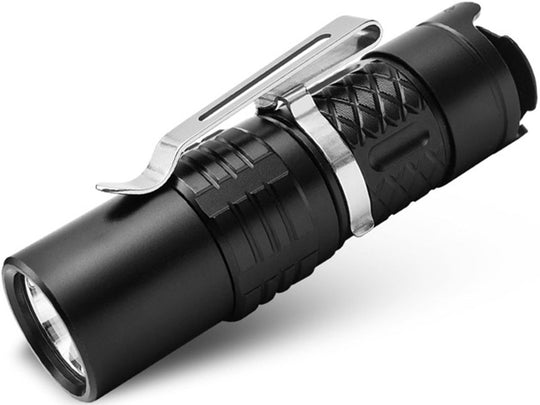 Klarus XT1C LED Flashlight - CREE XP-L HI V3 - 700 Lumens - Uses 1x 16340 (Included) or 1x CR123A