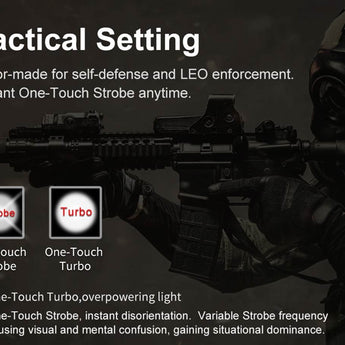 Klarus XT21X Pro Rechargeable LED Flashlight - CREE XHP70.2 - 4400 Lumens - Includes 1 x 21700