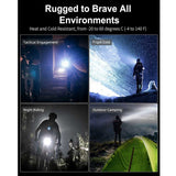 Klarus XT21X Pro Rechargeable LED Flashlight - CREE XHP70.2 - 4400 Lumens - Includes 1 x 21700