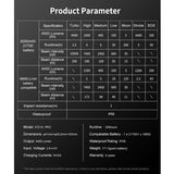 Klarus XT21X Pro Rechargeable LED Flashlight - CREE XHP70.2 - 4400 Lumens - Includes 1 x 21700