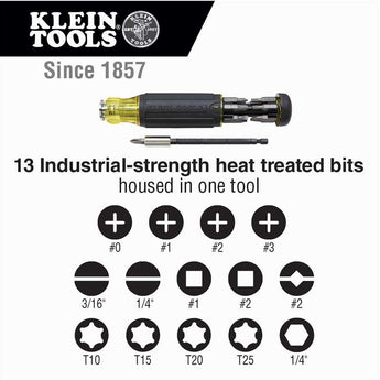 Klein Tools 14 in 1 Adjustable Screwdriver