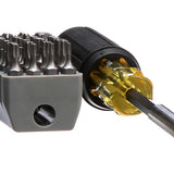 Klein Tools Magnetic Screwdriver with 32 Tamperproof Bits
