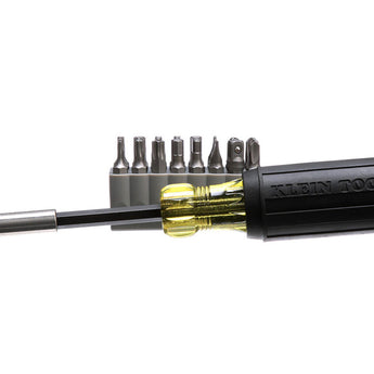 Klein Tools Magnetic Screwdriver with 32 Tamperproof Bits