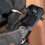 Klein Tools Electrician's Pocket Knife - 2.9 Inch Blade, Drop Point, Straight Edge (44228)